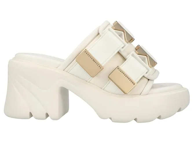Mule Flash blanca Bottega Veneta Blanco 