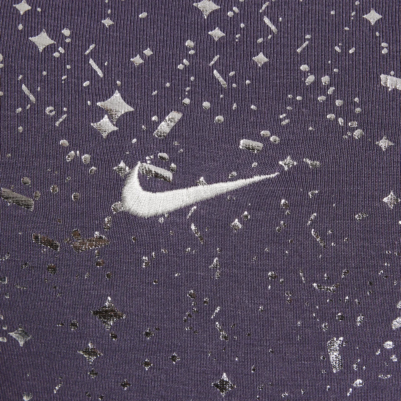 NIKE CROP TSHIRT METALLIC