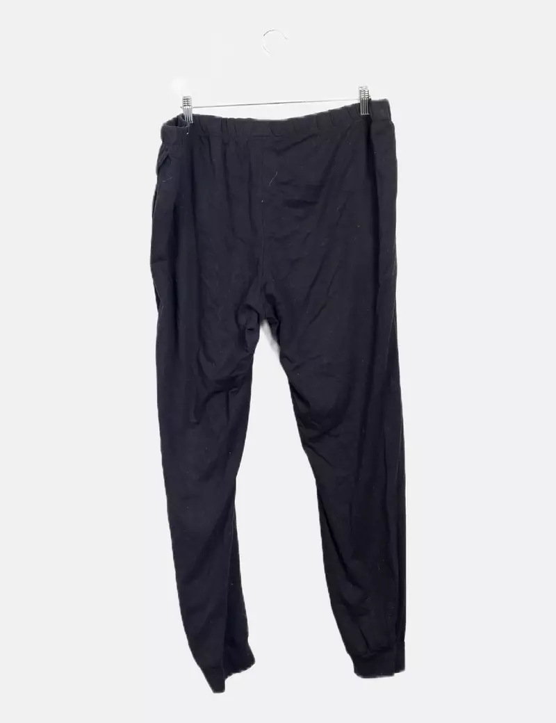NoName Pantalón negro deportivo