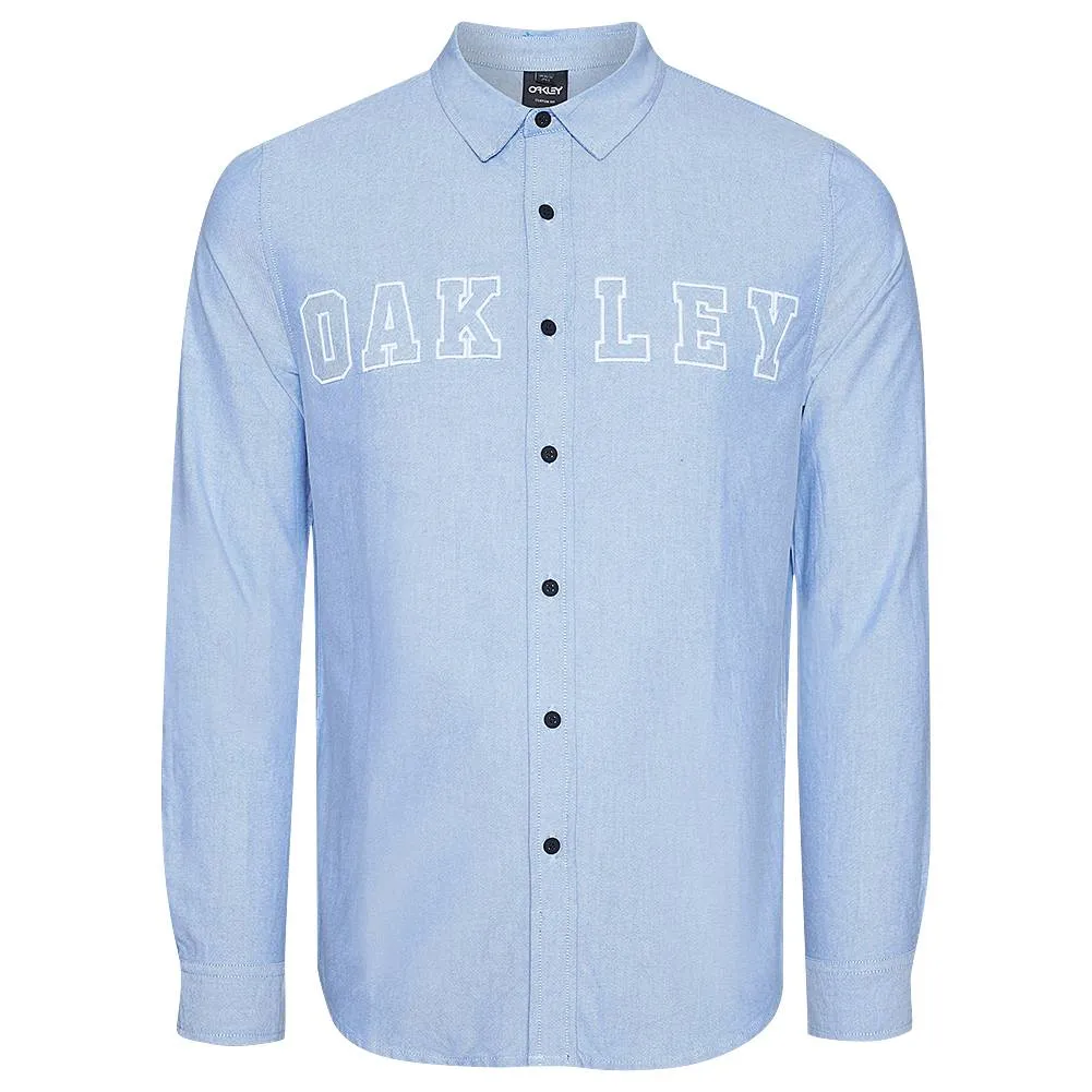 OAKLEY ICON OXFORD LOGO HOMBRE CAMISA DE MANGA LARGA 4019036E1