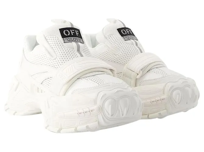 OFF WHITE ZAPATILLAS GLOVE SLIP ON  BLANCO ROTO  CUERO  W 