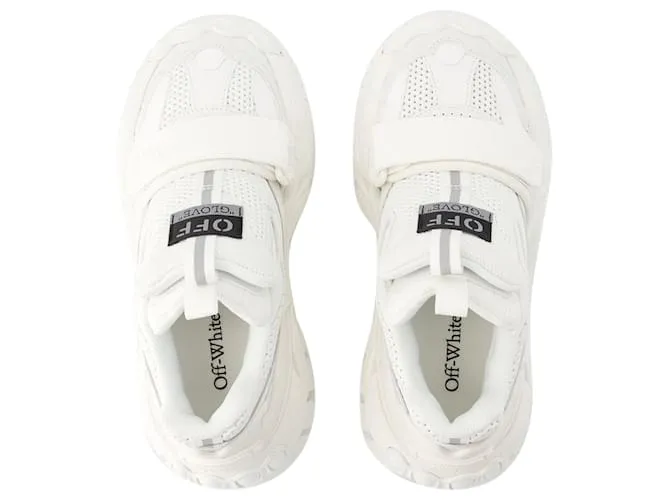OFF WHITE ZAPATILLAS GLOVE SLIP ON  BLANCO ROTO  CUERO  W 