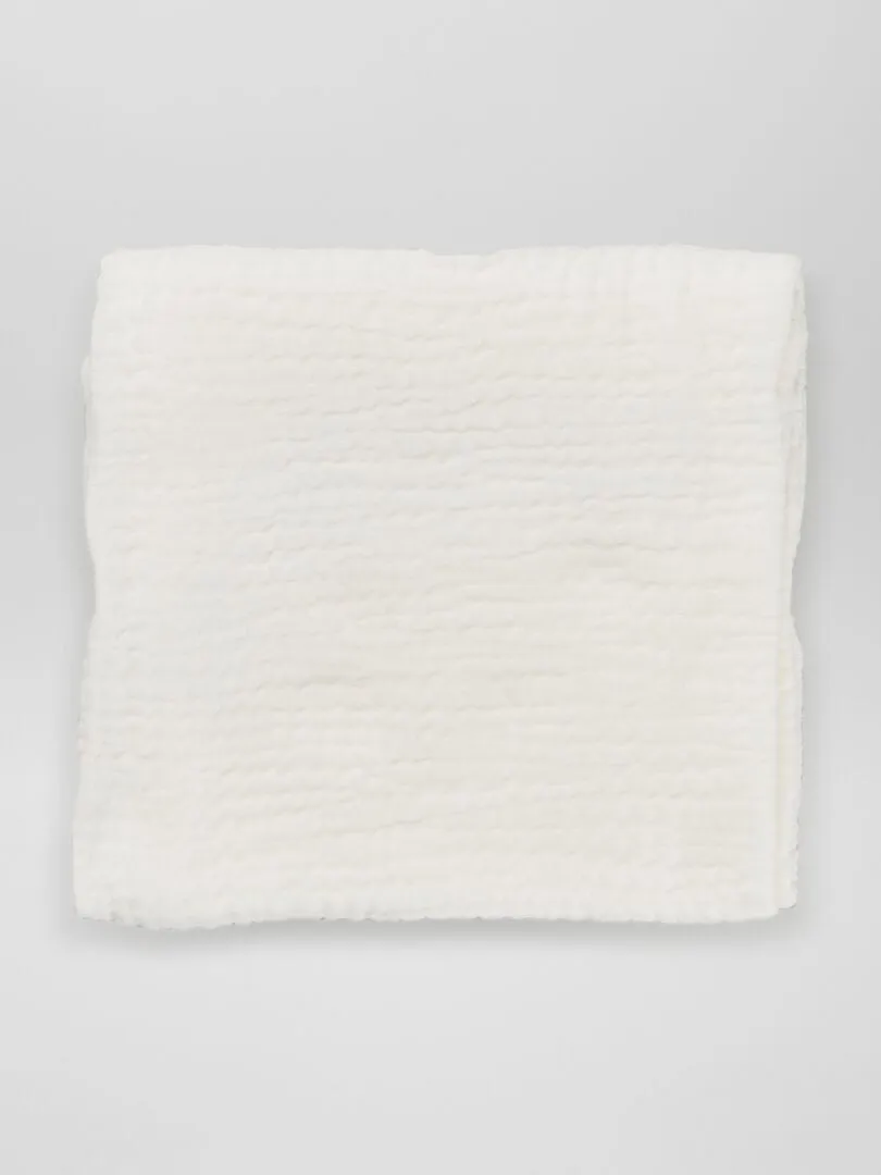 PACK DE 3 MUSELINAS DE GASA DE ALGODóN  BLANCO
