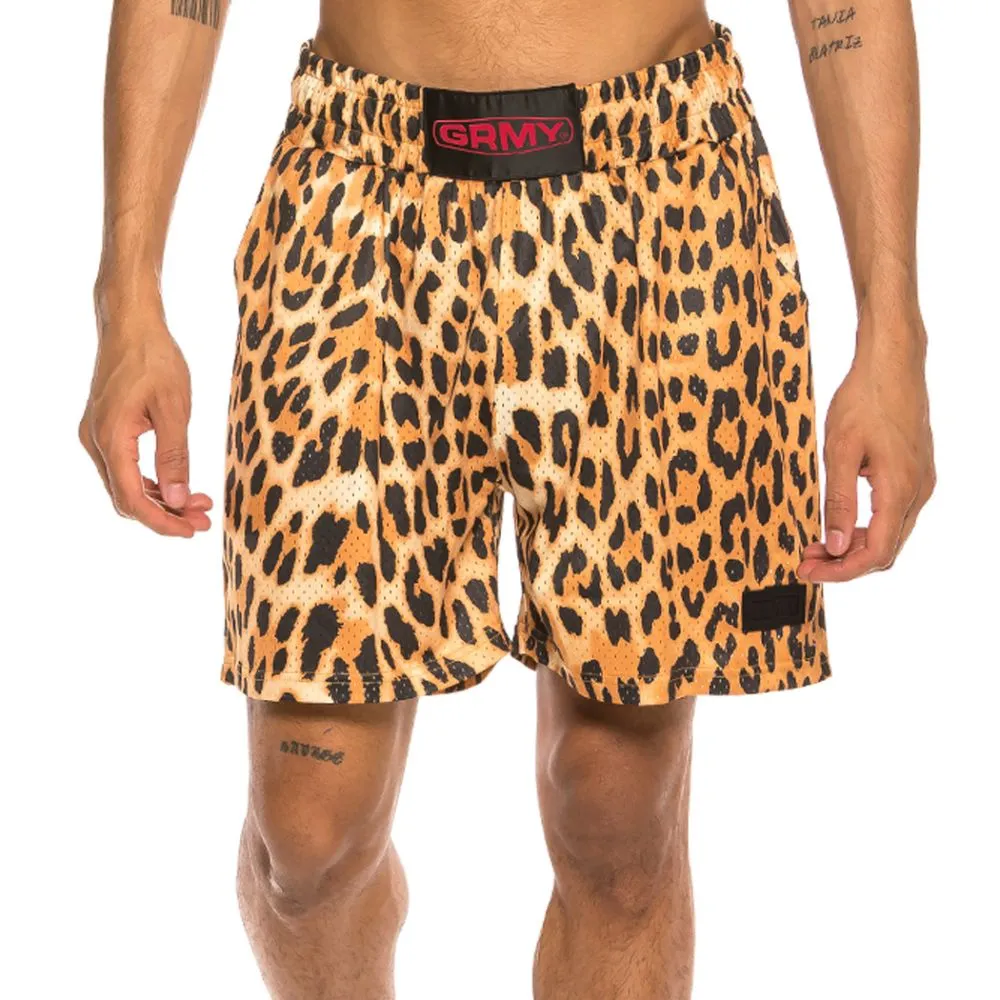 Pack Grimey Tank Top + Short Yanga Mesh SS20 Green/Leopard