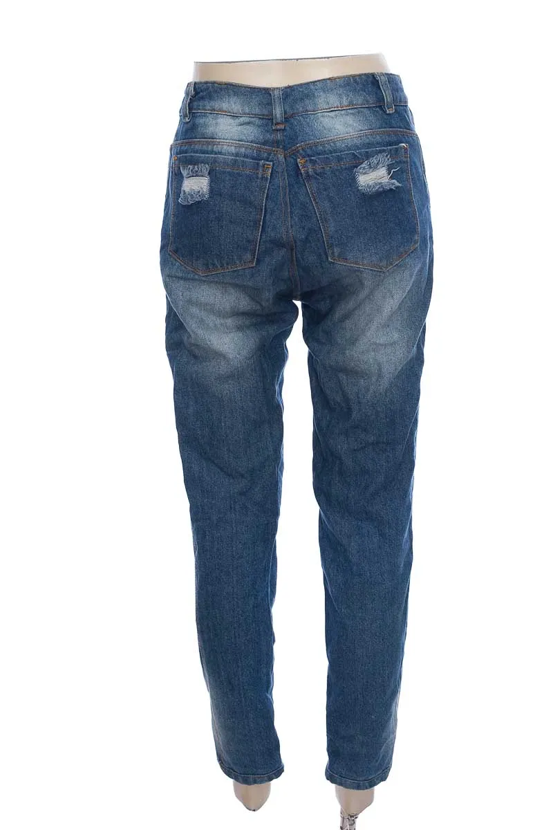 PANTALóN COLOR AZUL  FASHION