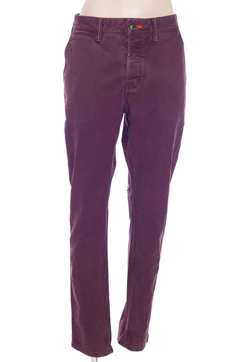 PANTALóN COLOR VINOTINTO  SUPERDRY