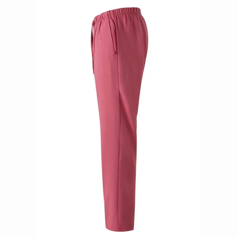 PANTALóN DE MICROFIBRA ROSA FRESA CON GOMA Y CINTAS  VELILLA