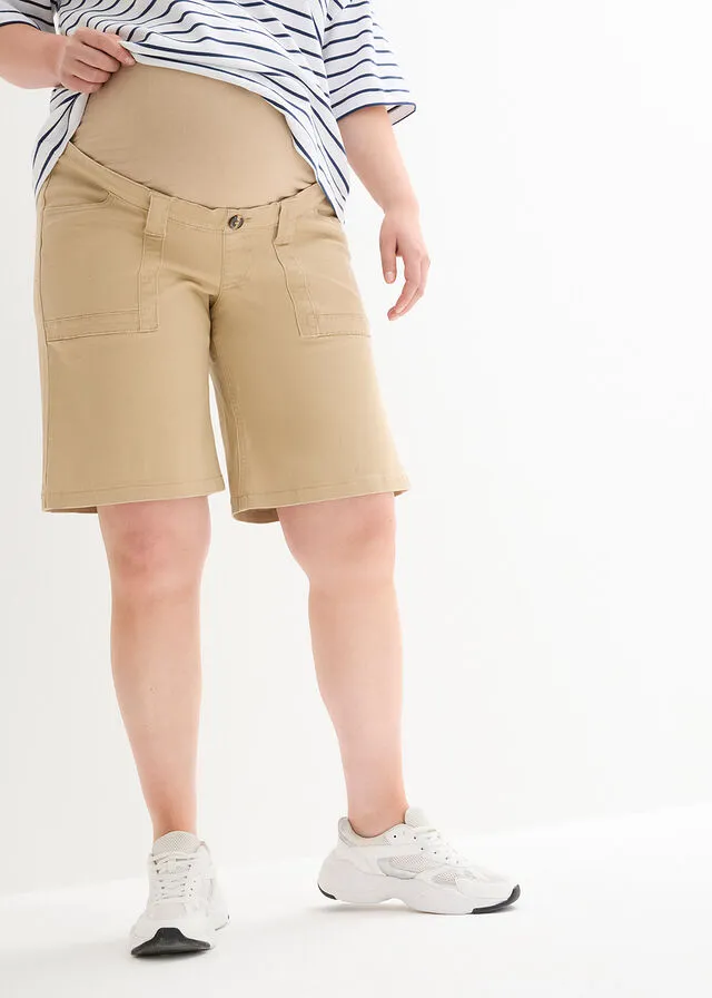 Pantalón premamá Café con leche