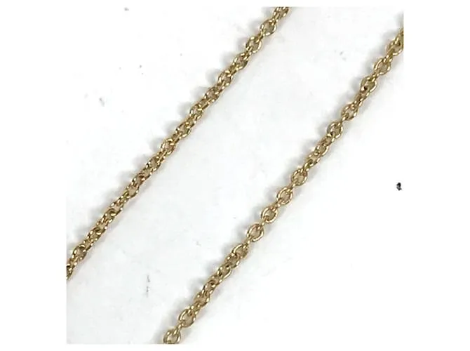 Pendientes de oro Fendi Dorado 