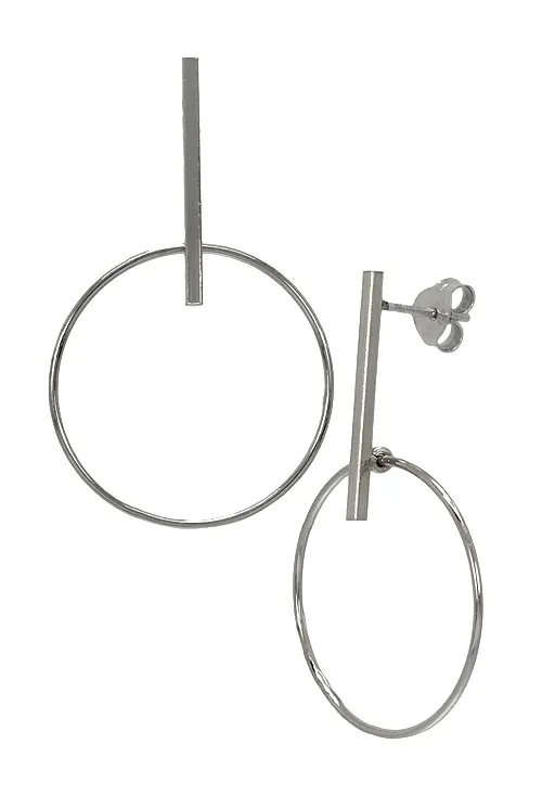 PENDIENTES LARGOS PLATA CIRCULO 266_01577211