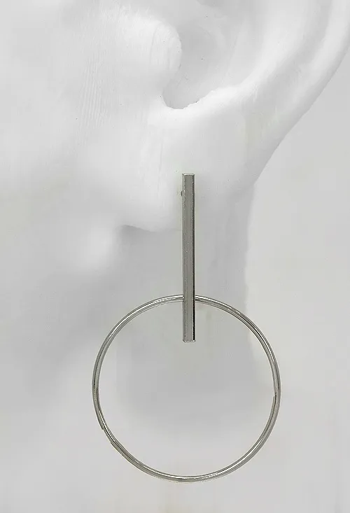 PENDIENTES LARGOS PLATA CIRCULO 266_01577211