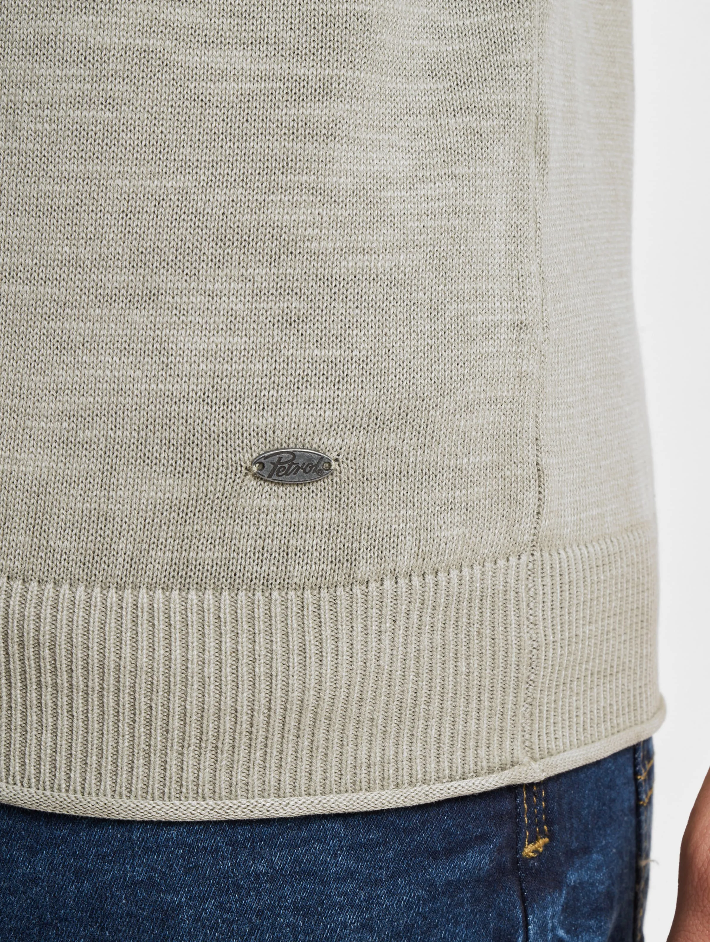 Petrol Industries Round Neck Basic Pullover