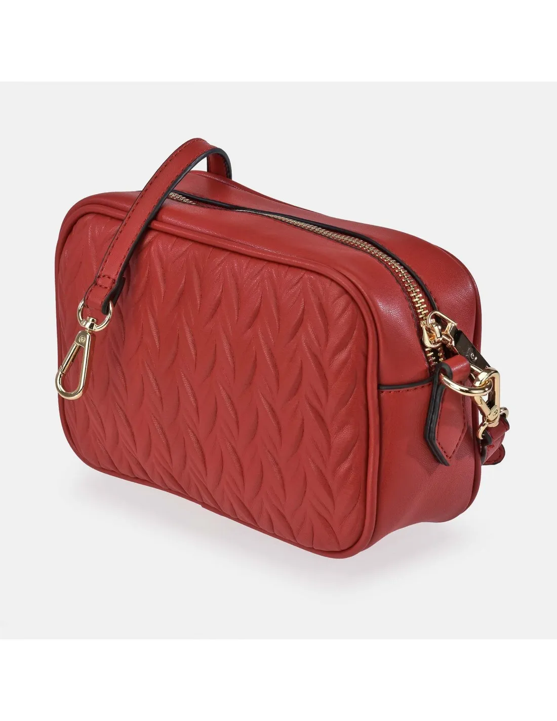 PIERRE CARDIN Bolso de bandolera mini para mujer en símil piel acolchado