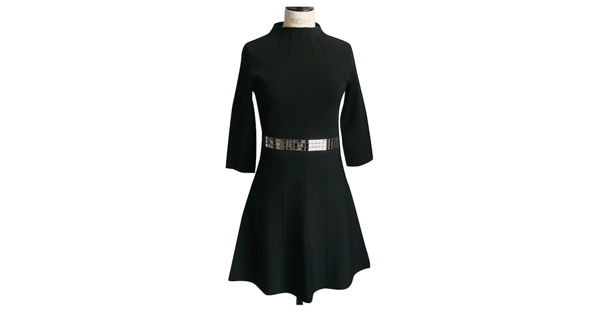 PINKO Vestido de fiesta negro / T36 Muy buen estado 