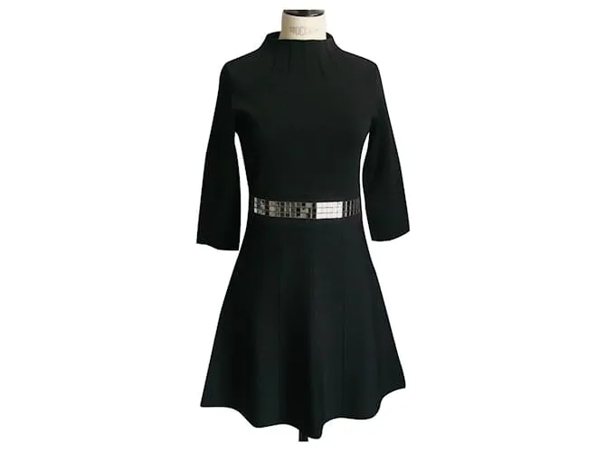 PINKO Vestido de fiesta negro / T36 Muy buen estado 