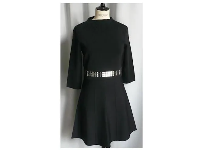 PINKO Vestido de fiesta negro / T36 Muy buen estado 