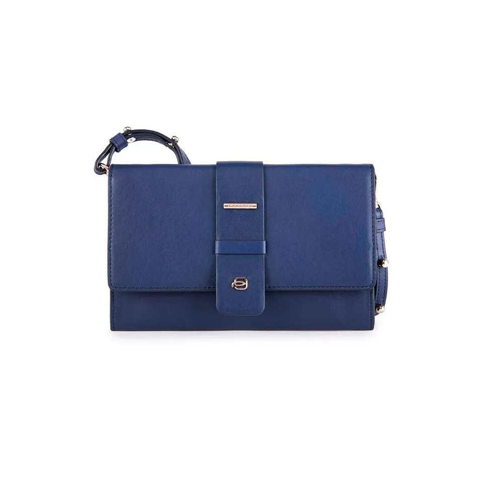 Pochette de Piel Piquadro AC4707S102R/BLU Color Azul Marino