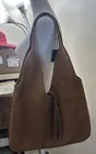 Precioso bolso de mano de cuero Massimo Castilli nuevo con etiquetas