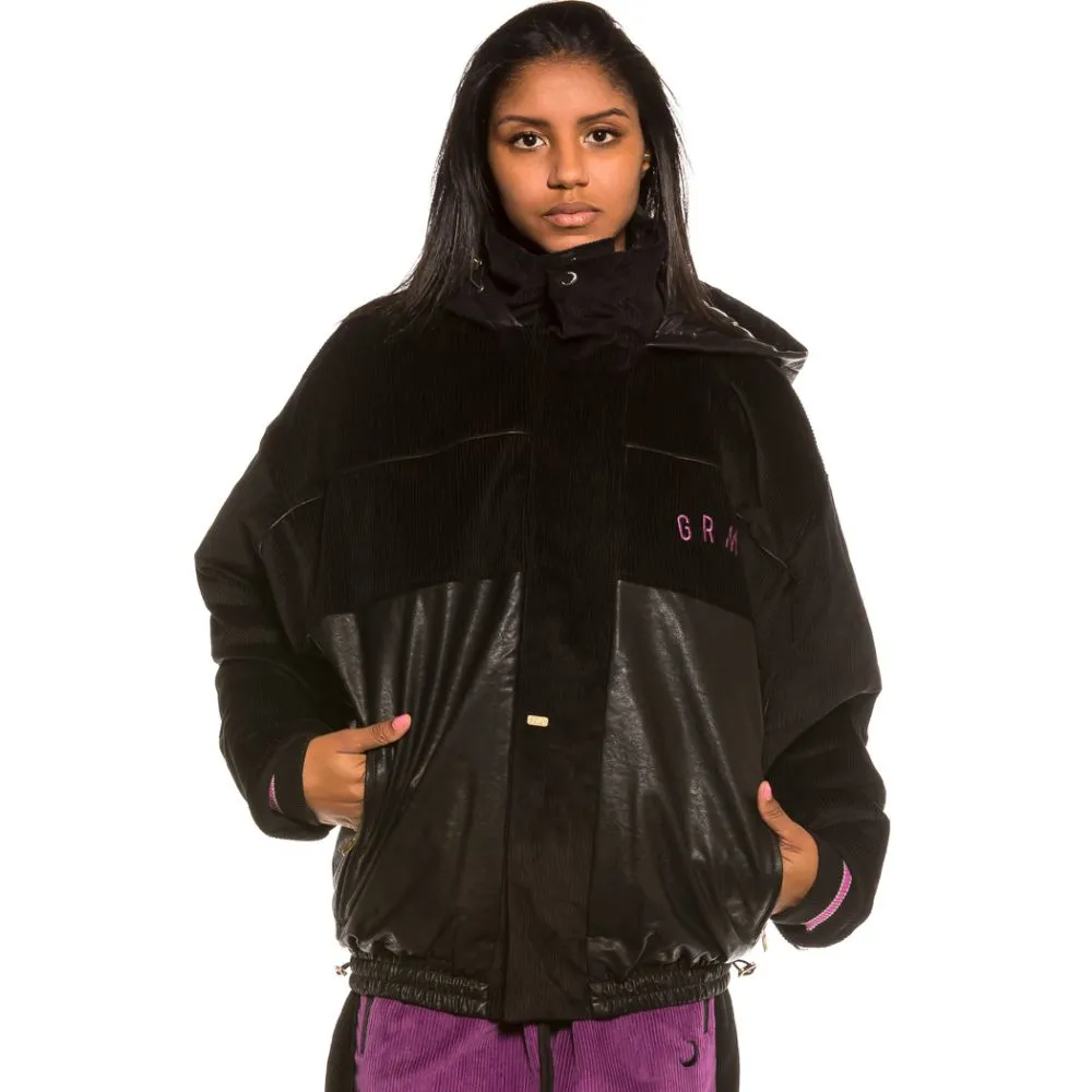 Pull Over Unisex Grimey Nite Marauder Corduroy FW20 Black