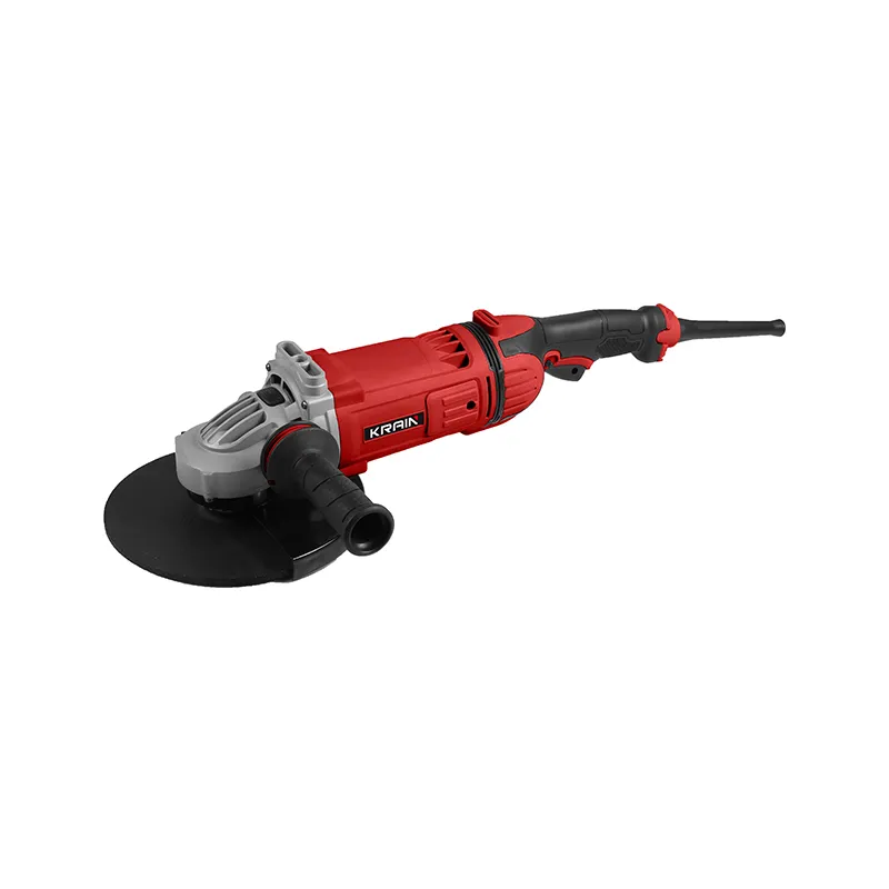 Rectificadora de 2400W, herramientas eléctricas, amoladora angular eléctrica de calidad con cable
