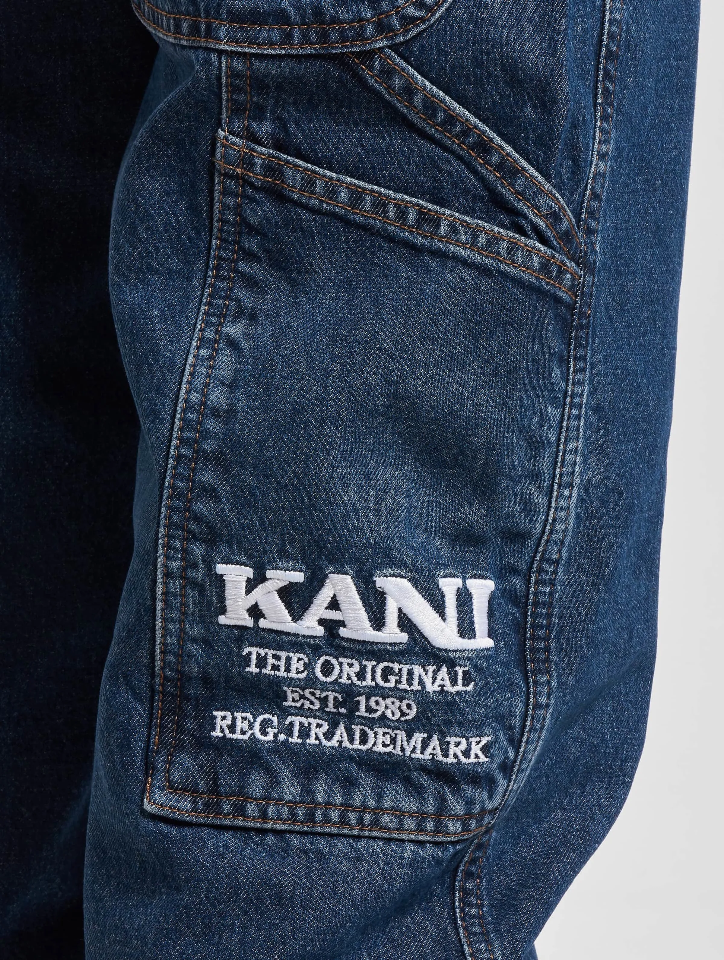 Retro Workwear Denim Baggy