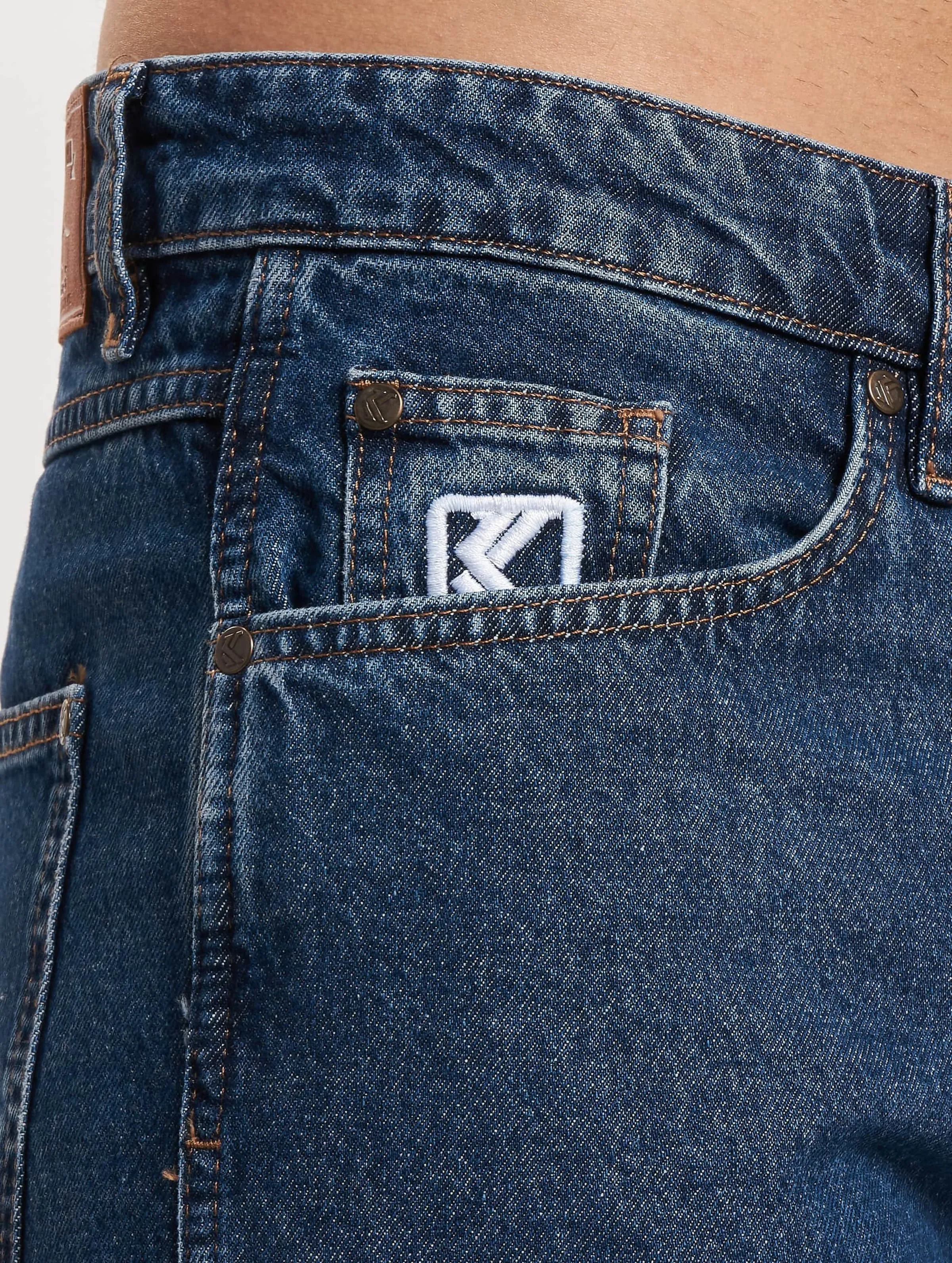 Retro Workwear Denim Baggy