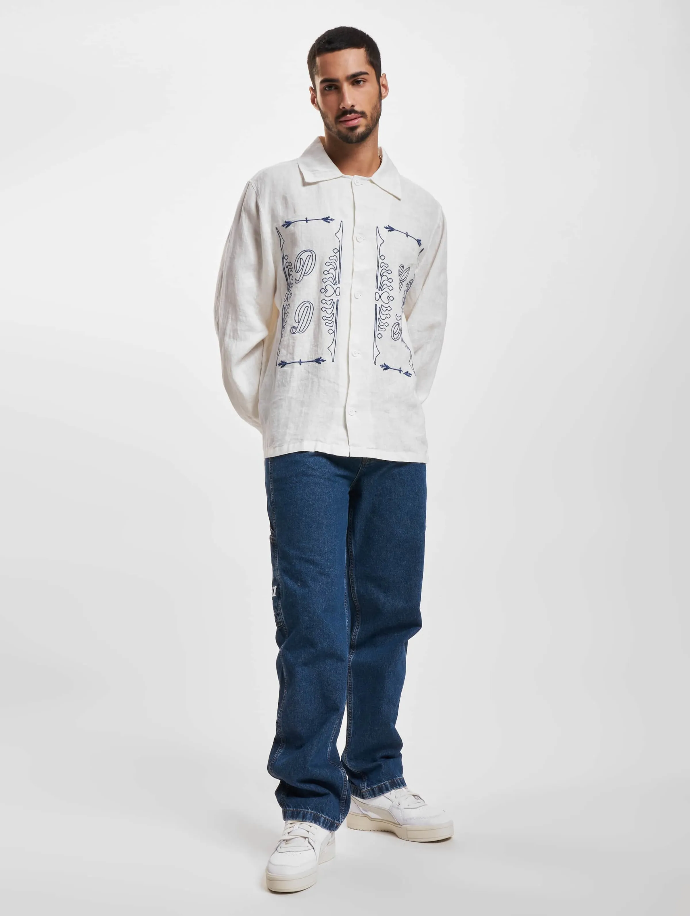 Retro Workwear Denim Baggy
