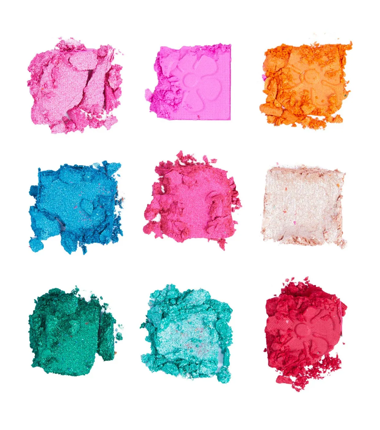 REVOLUTION  *ARTIST COLLECTION*  MINI PALETA DE SOMBRAS ULTIMATE NEONS  PRETTY PINK