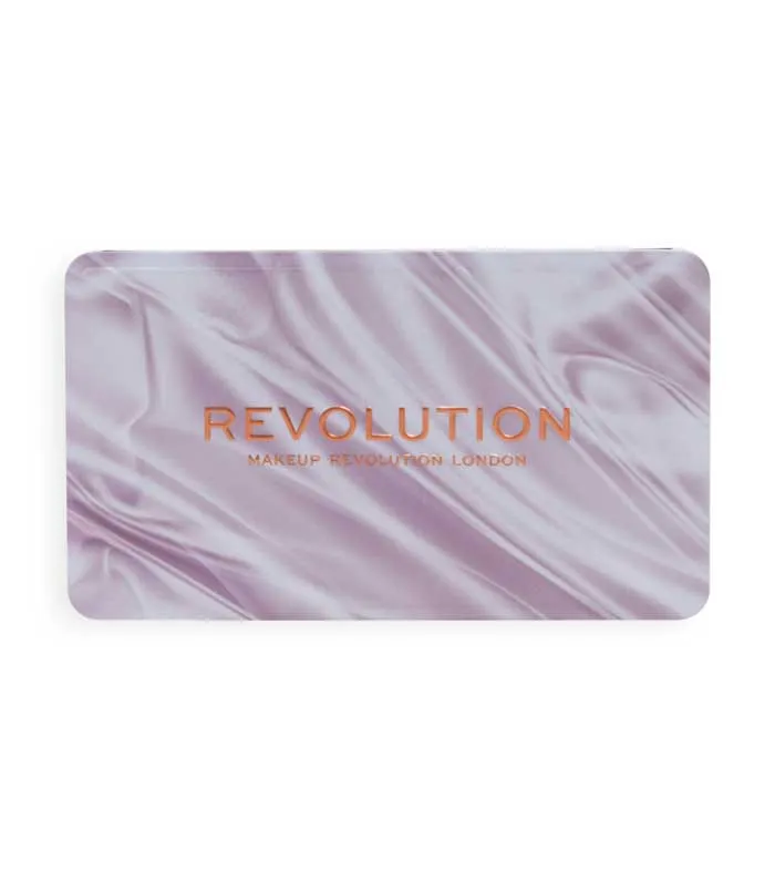 REVOLUTION  PALETA DE SOMBRAS FOREVER FLAWLESS  NUDE SILK