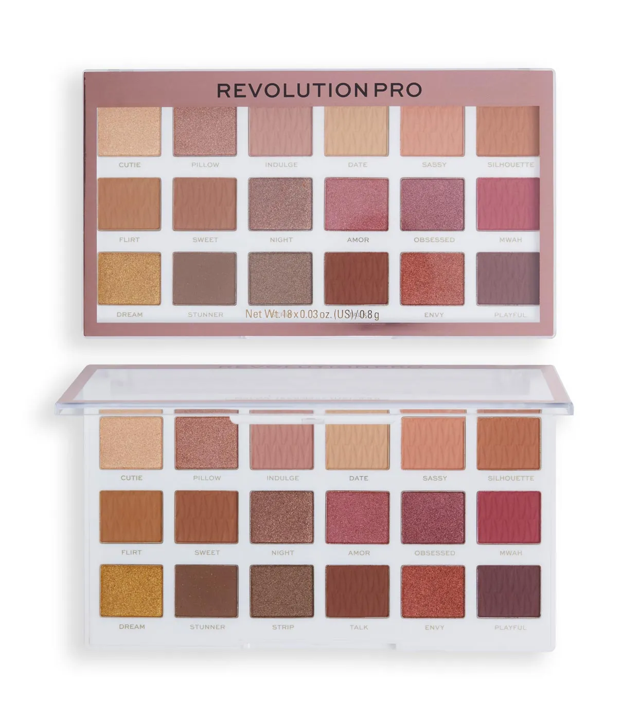 REVOLUTION PRO  *ICONIC*  PALETA DE SOMBRAS DE OJOS REGENERATION STRIPPED
