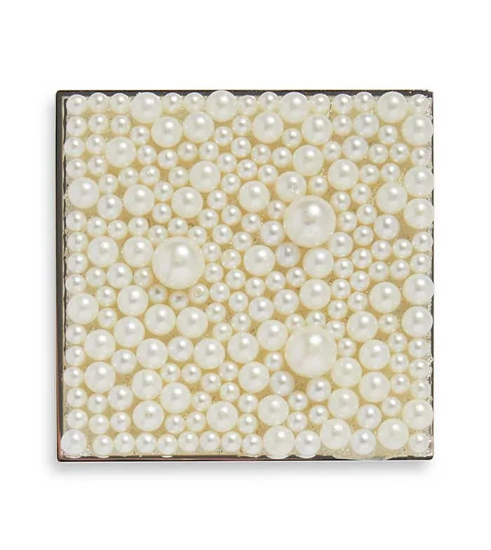 REVOLUTION PRO  *MARILYN MONROE*  PALETA DE SOMBRAS EYE QUAD  WHITE PEARL