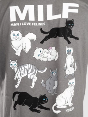RIPNDIP Man I Love Felines Camiseta