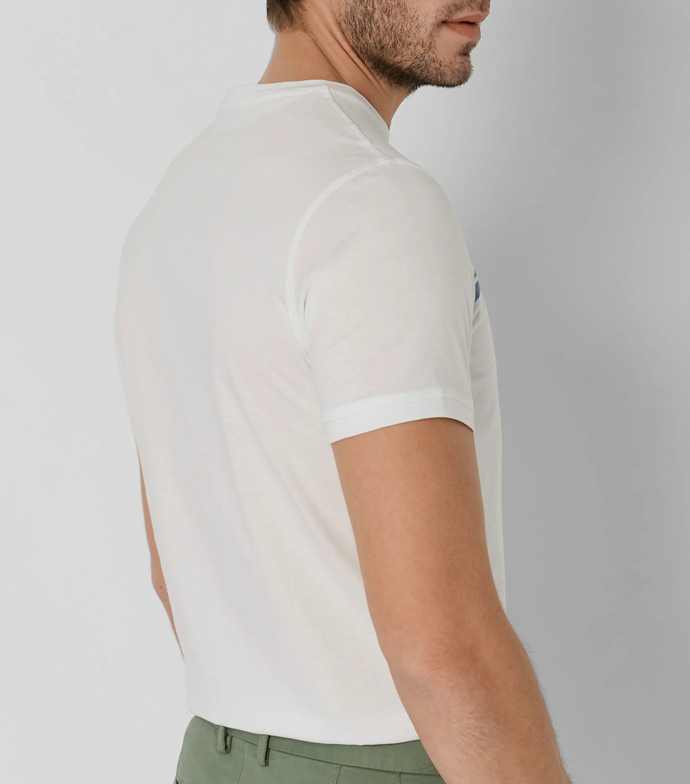 Roberto Verino Playera Cuello Redondo Manga Corta Hombre