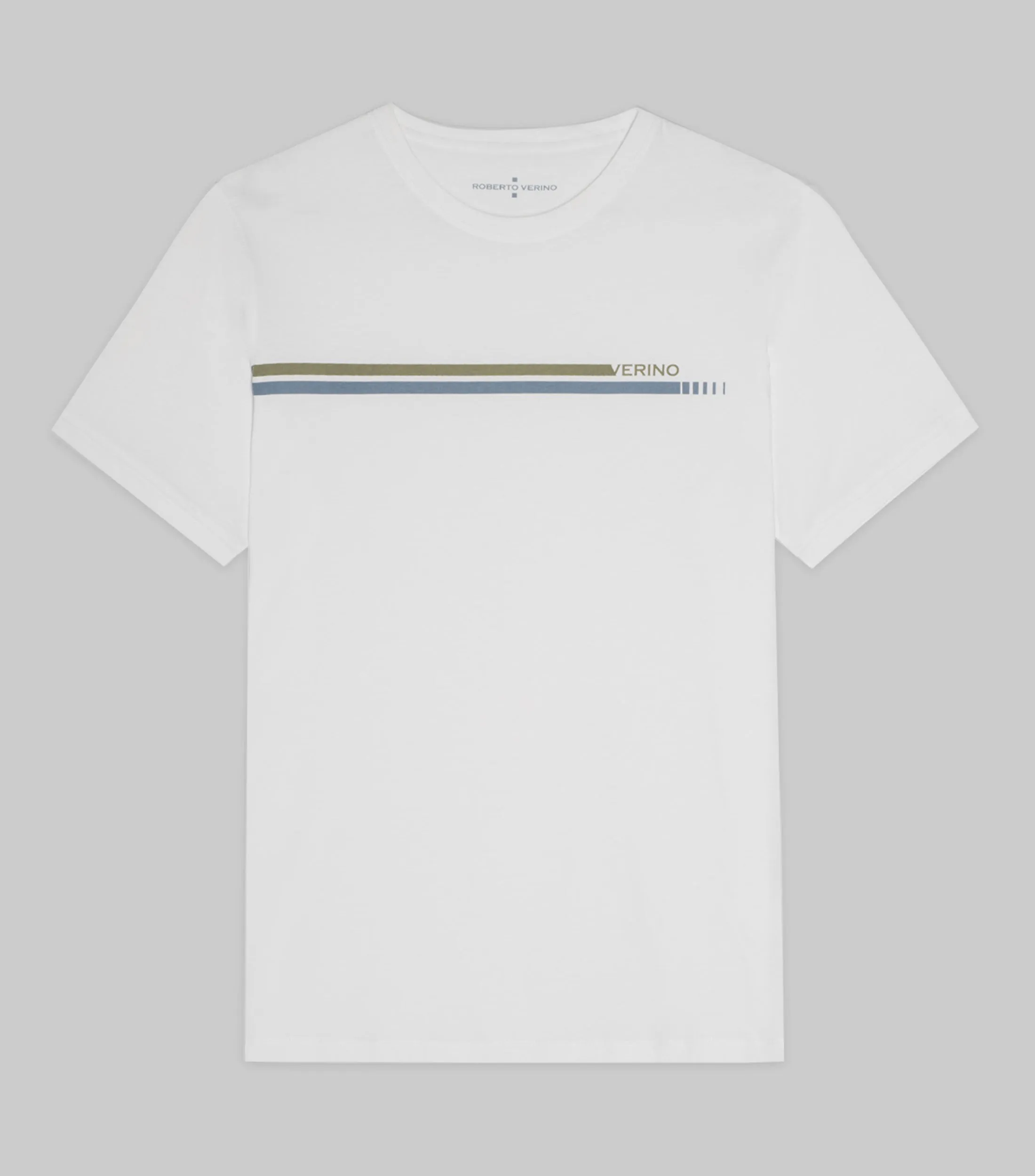 Roberto Verino Playera Cuello Redondo Manga Corta Hombre