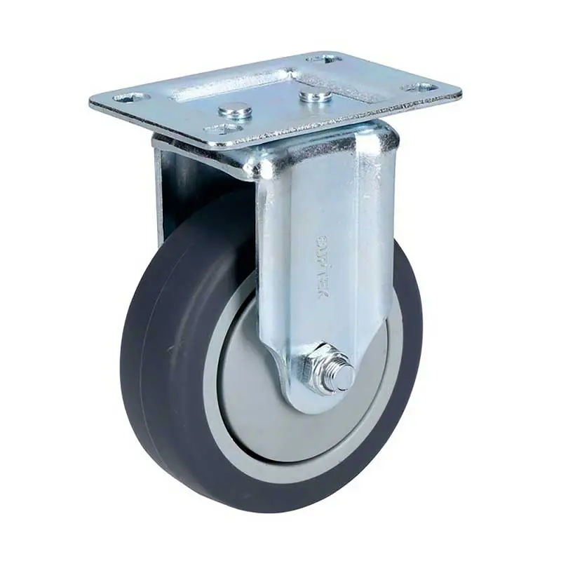 Rueda TPR Fija 3 Pul Surtek RT7F 75kg sin Freno