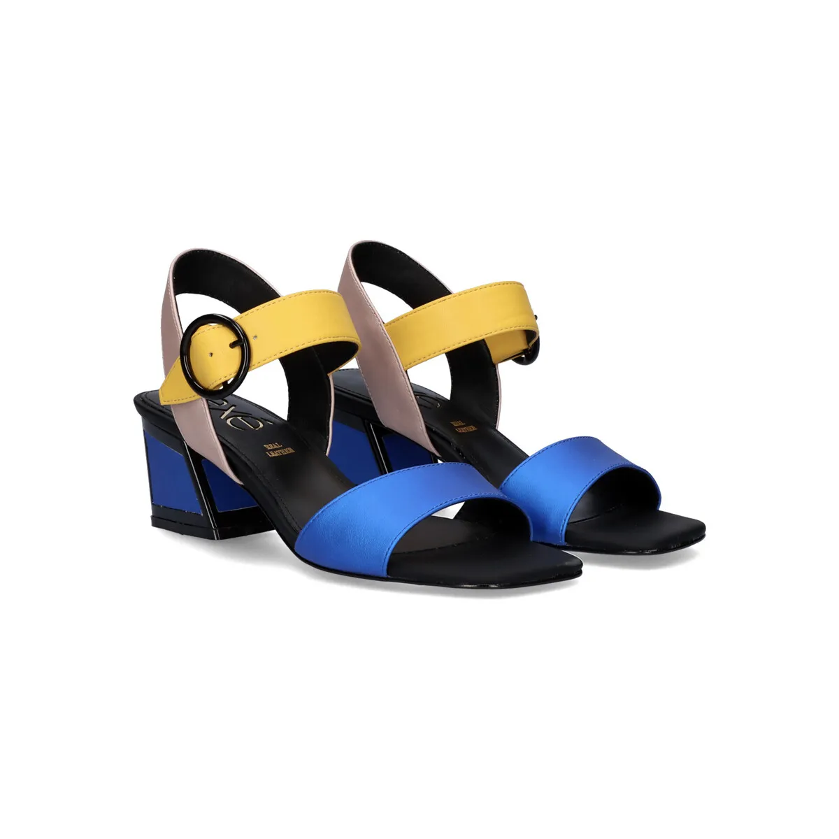 SANDALIA TACÓN CUADRADO LUISA515 BLUE