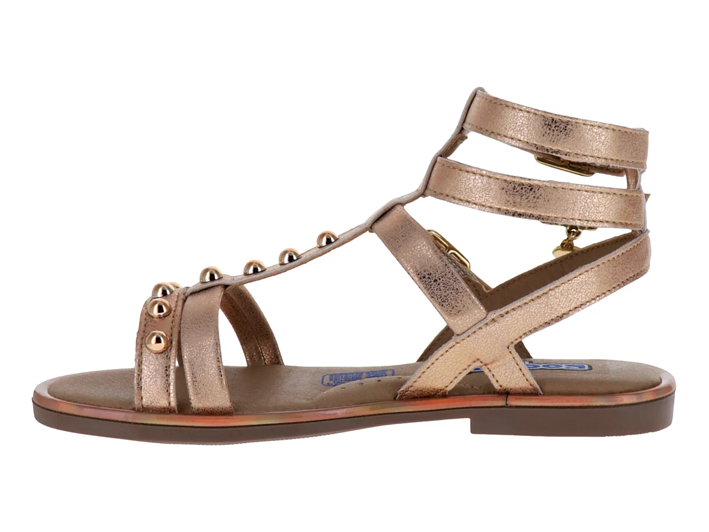 Sandalias Coqueta 112512 Oro Para Niña