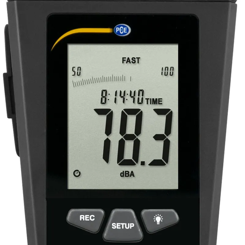 SONóMETRO PCE322, RANGO DE MEDICIóN 30  130 DB