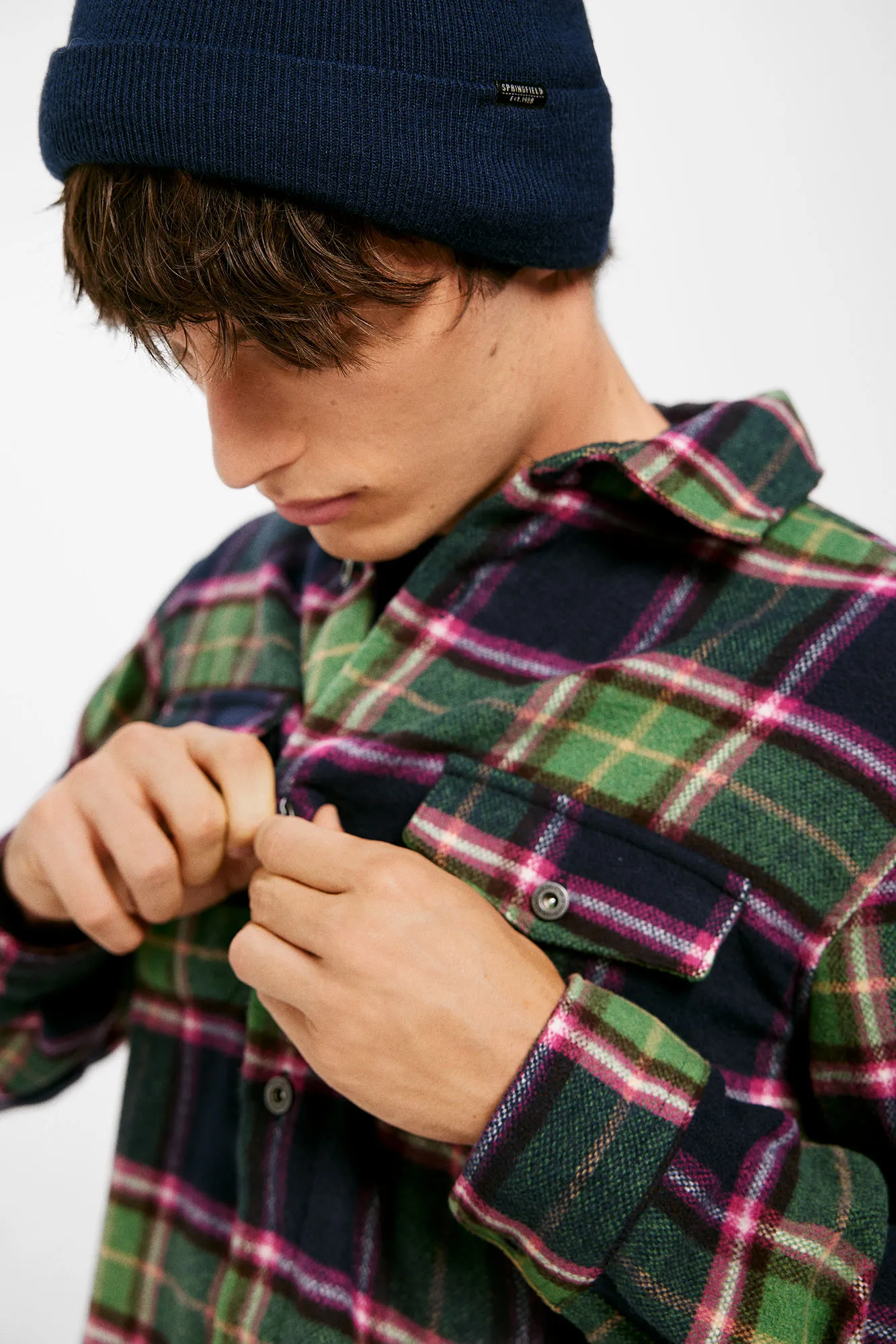 Springfield Sobrecamisa cuadros