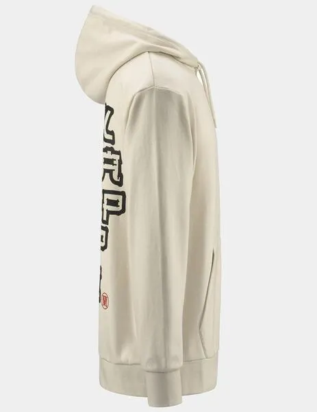 SUDADERA CAP. KAPPA AUTHENTIC JPN GENTIS  WHITE ICE