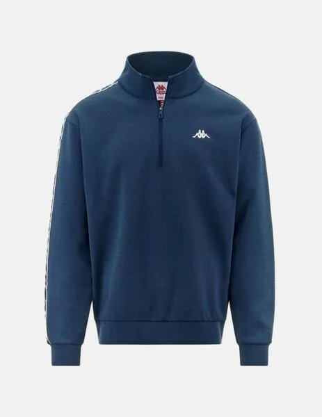 SUDADERA KAPPA PULLIOGT  BLUE STELLAR/BLUE DARKNESS