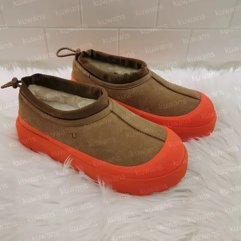 Tasman Weather Zapatillas híbridas Botas ultra mini Todos los géneros Hombres Mujeres Tazz Impermeable Lluvia Clásico Piel de ov