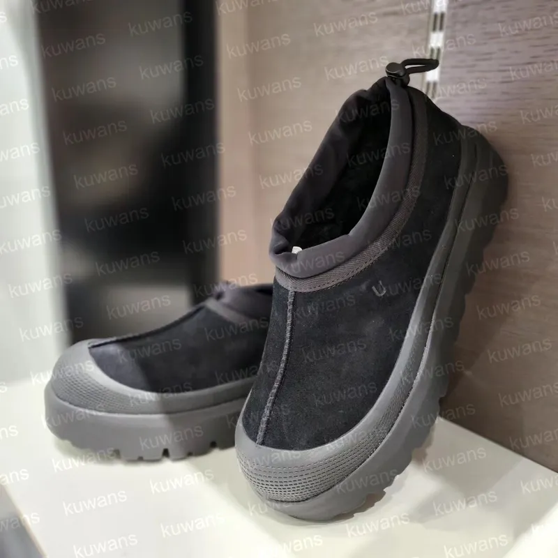 Tasman Weather Zapatillas híbridas Botas ultra mini Todos los géneros Hombres Mujeres Tazz Impermeable Lluvia Clásico Piel de ov