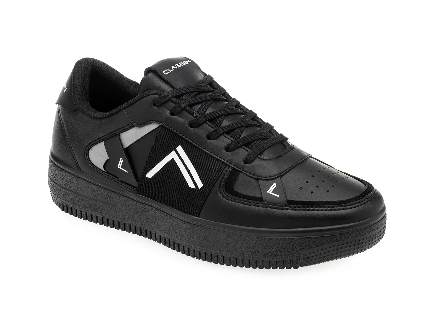 Tenis Clasben 6984 Negro Para Niño
