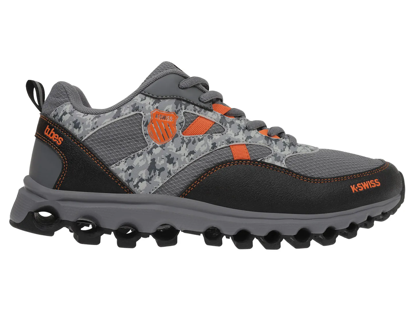 TENIS KSWISS TUBES TRAIL 200 GRIS PARA HOMBRE