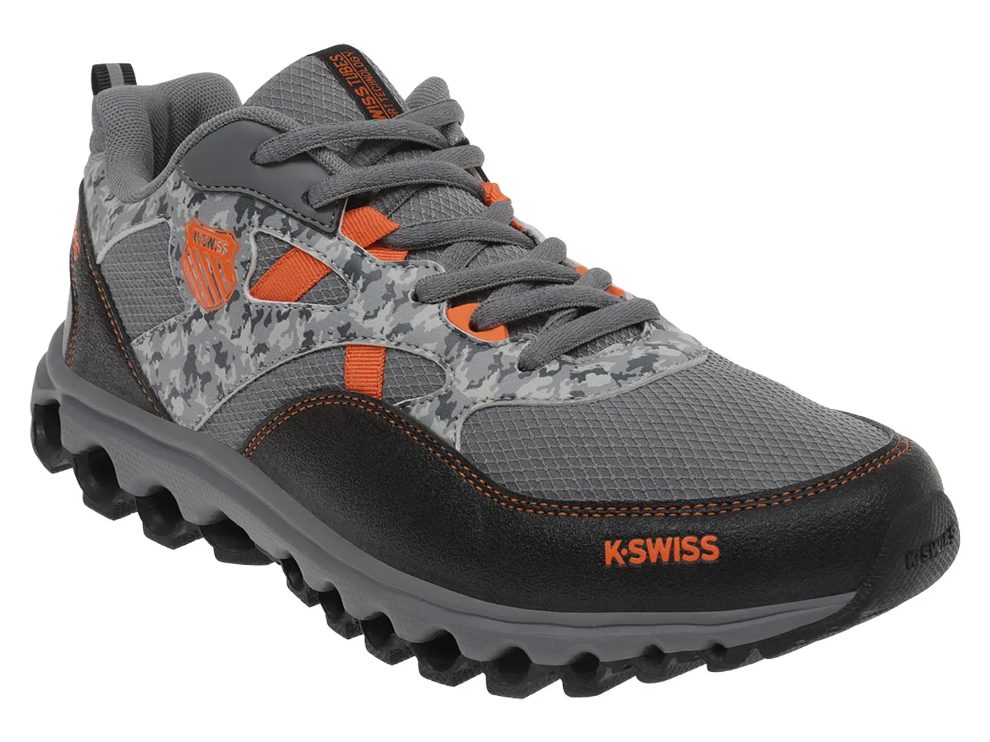 TENIS KSWISS TUBES TRAIL 200 GRIS PARA HOMBRE