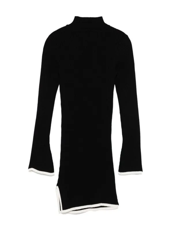 TWINSET VESTIDO MIDI  NEGRO