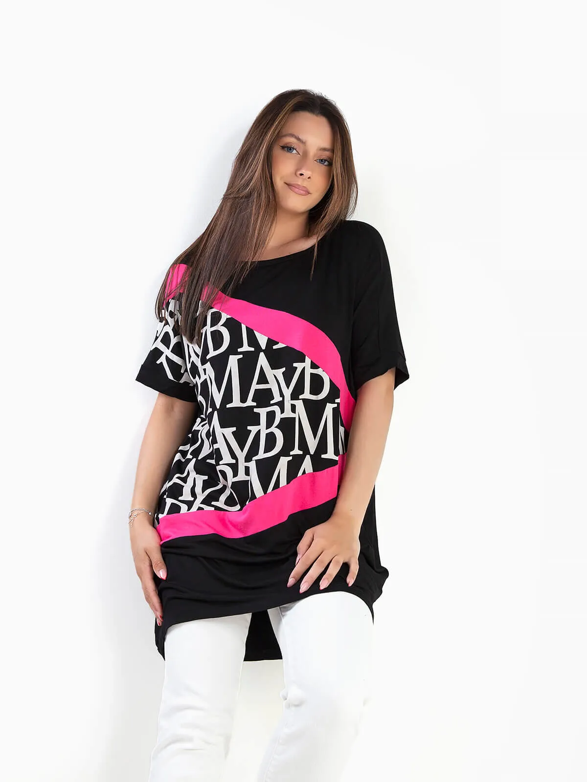 Túnica con estampado