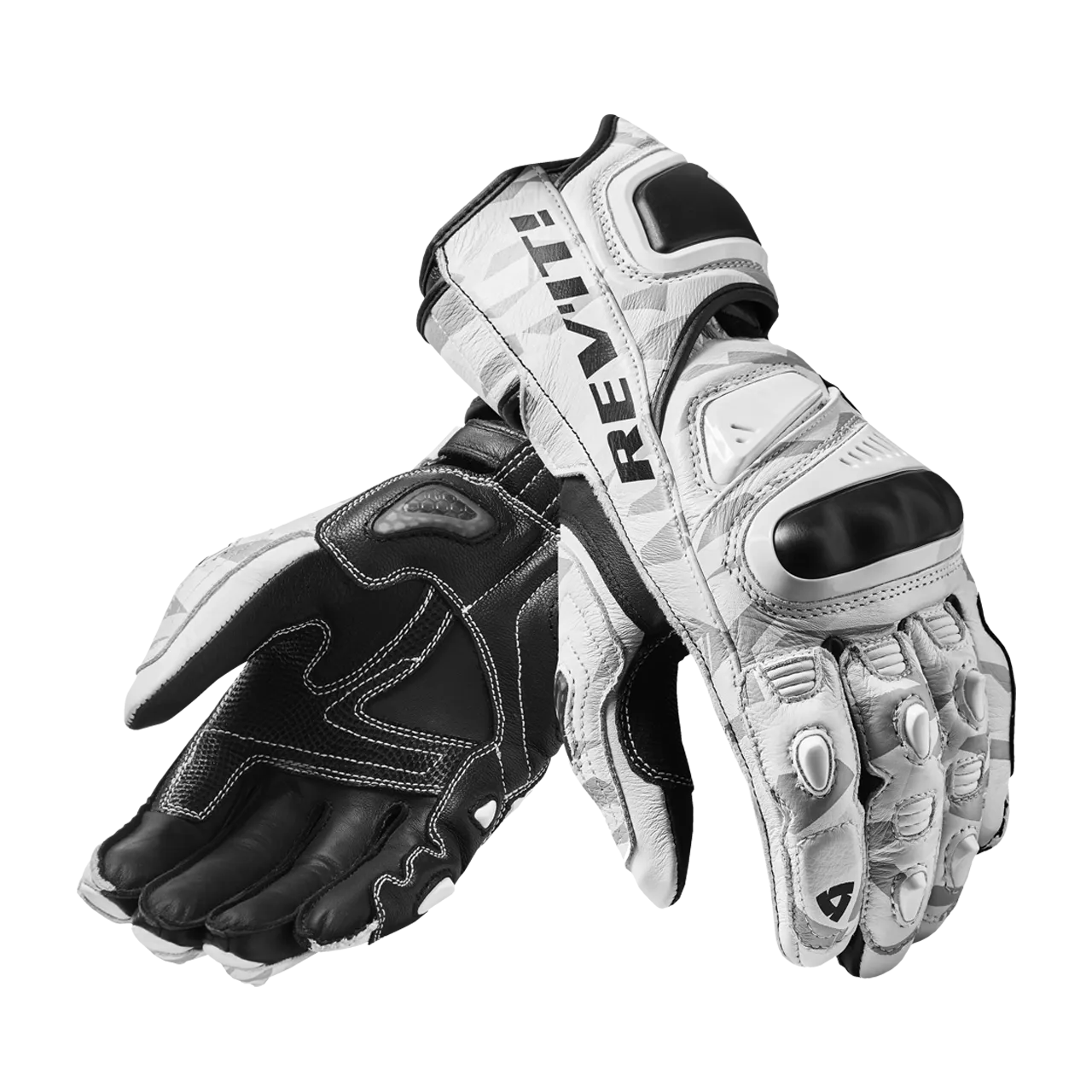 VAQUEROS DE MOTO REV'IT! GUANTES JEREZ 3 GRISNEGRO