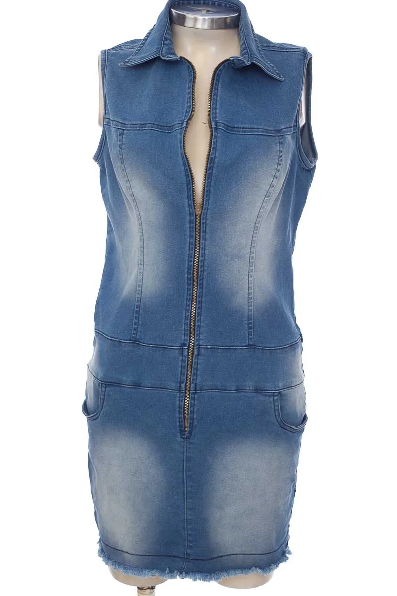 VESTIDO / ENTERIZO COLOR AZUL  AZZORTI
